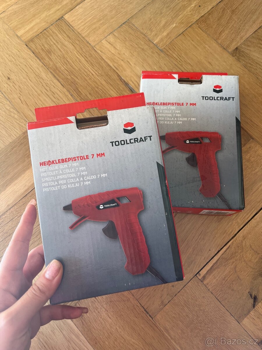 Tavná lepici pistole Toolcraft, nová, nerozbalená