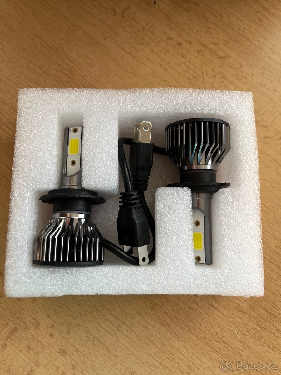 LED auto žárovky H7 – 6000K