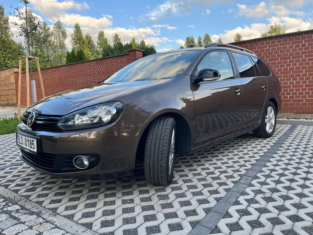 VW Golf combi 1,4 benzín, r. v. 2013, tažné zařízení