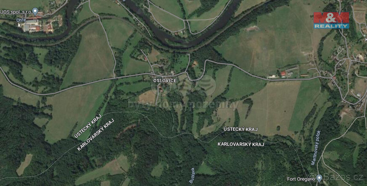 Prodej pole, 404 m² Oslovice