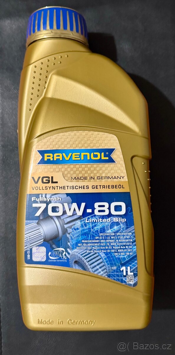 RAVENOL VGL 70W-80 1L