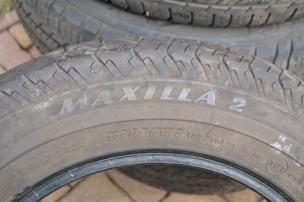 1ks NOVÁ letní zátěžová pneu 205/65R16C Matador MP330