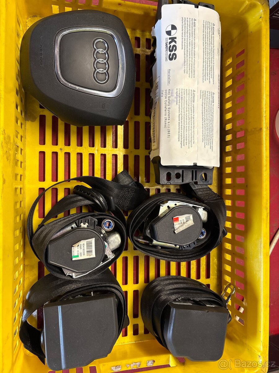 Sada airbagy a pasy Audi A3 P8