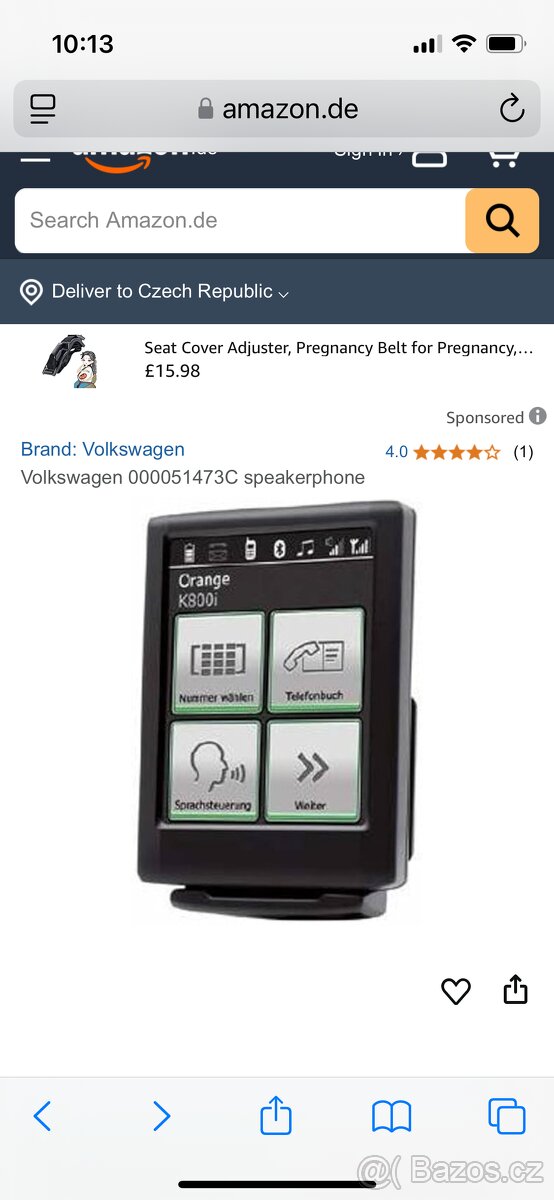VW Bluetooth Touch Phone Kit