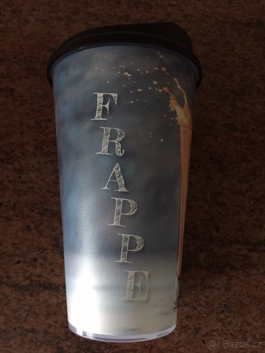 KELÍMEK S VÍČKEM NA KÁVU TRAPPE -400 ml