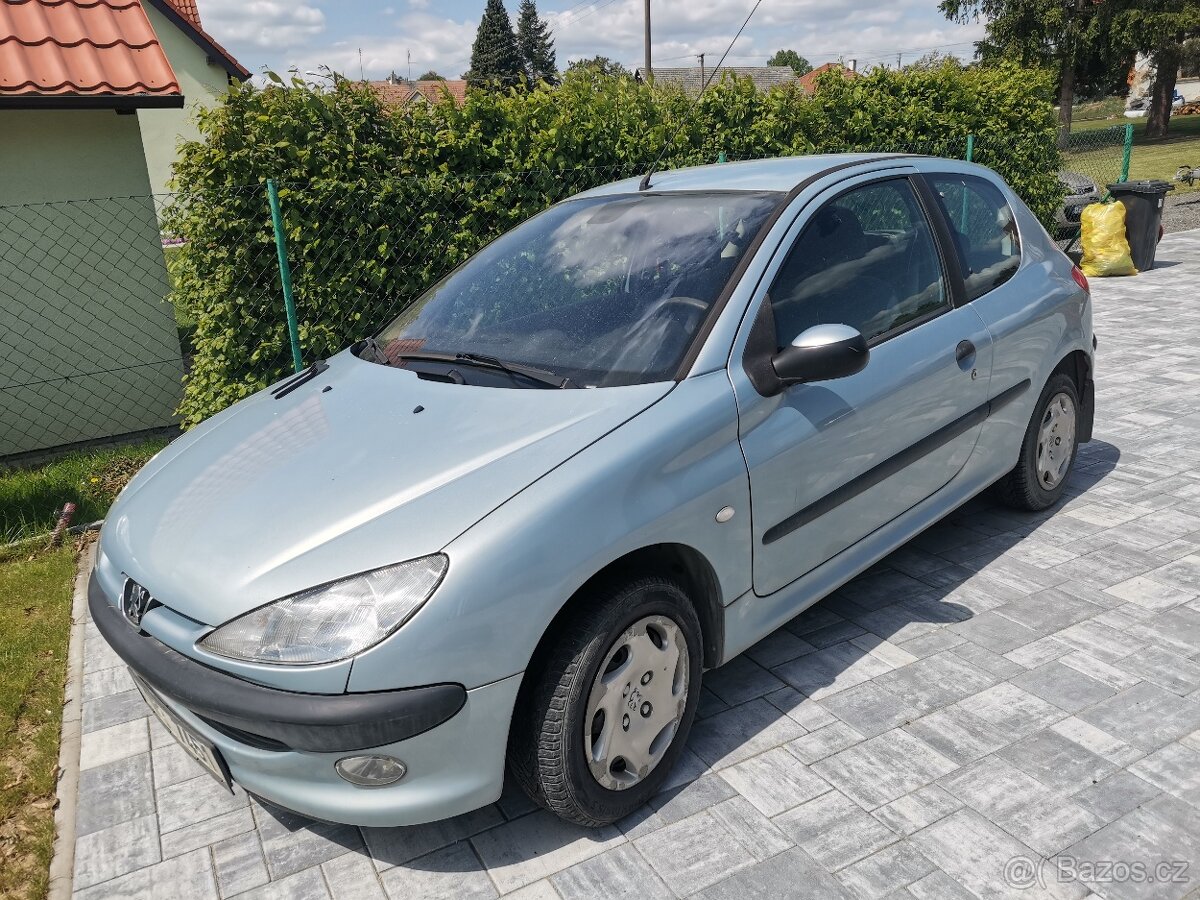 Peugeot 206, 2002, STK 11/2026, najezd 165XXX