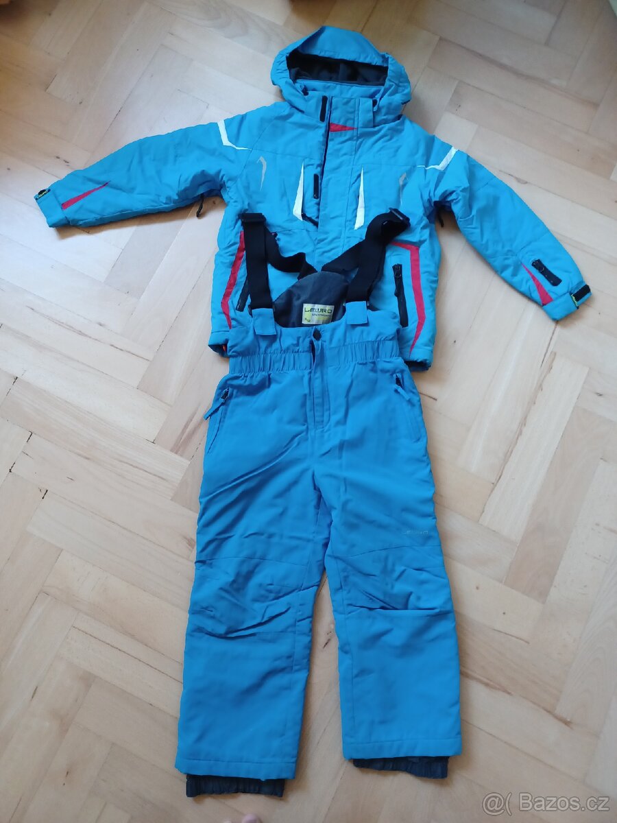 Lyžařská bunda a kalhoty vel.116/122 Lewro