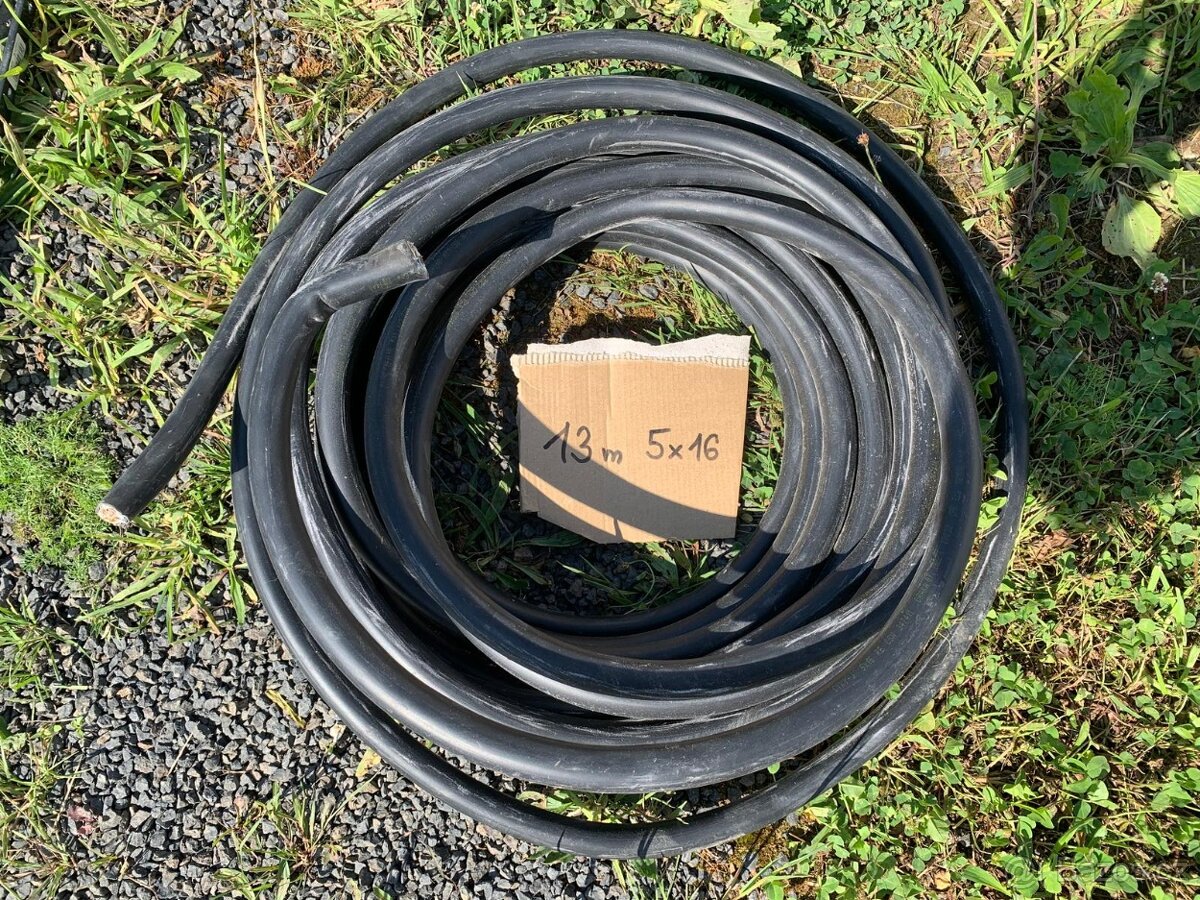Kabel cyky-j 5x16 13m