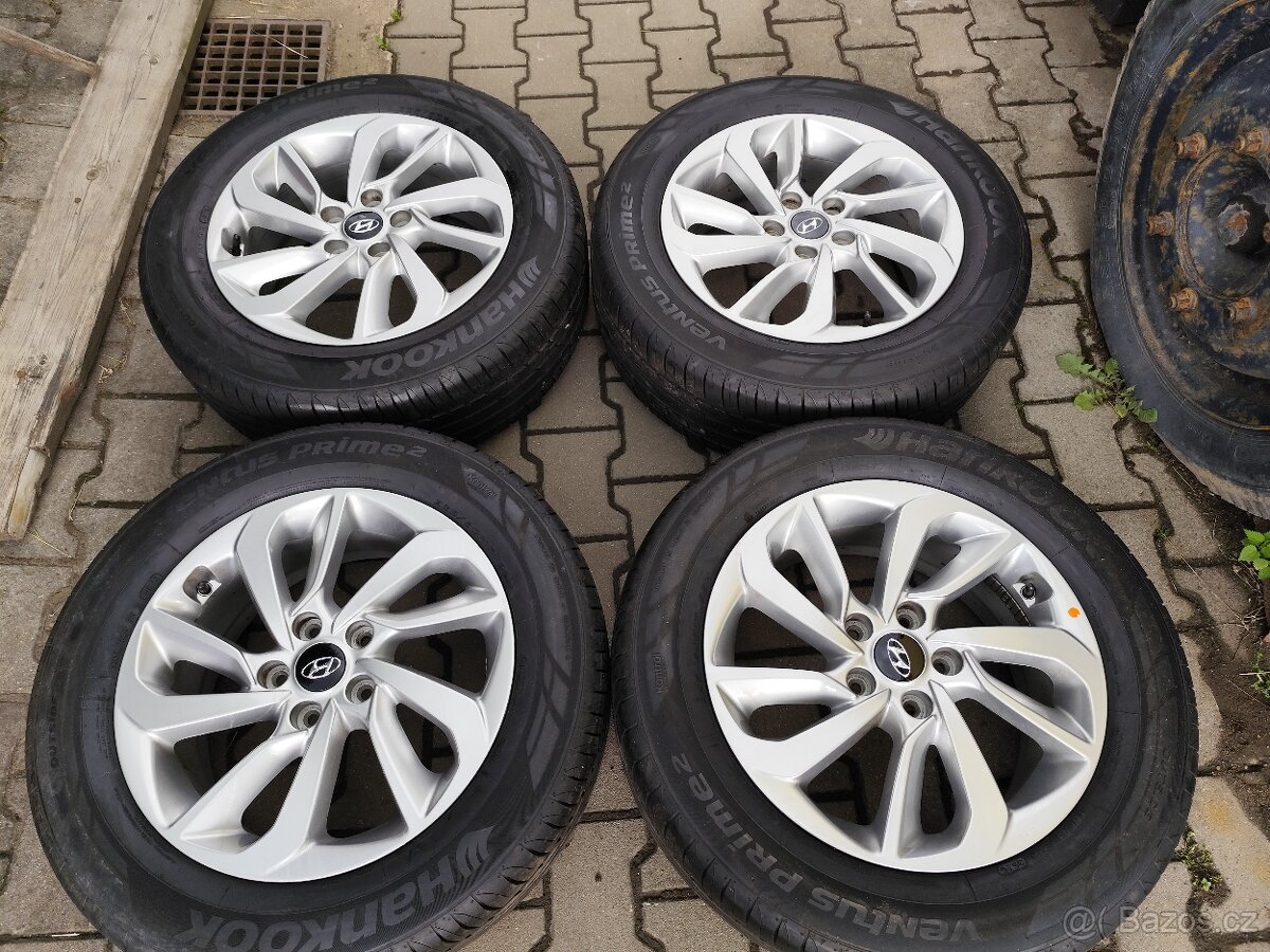 Alu 5 x 114,3 Hyundai Tucson, letní 225/60/17
