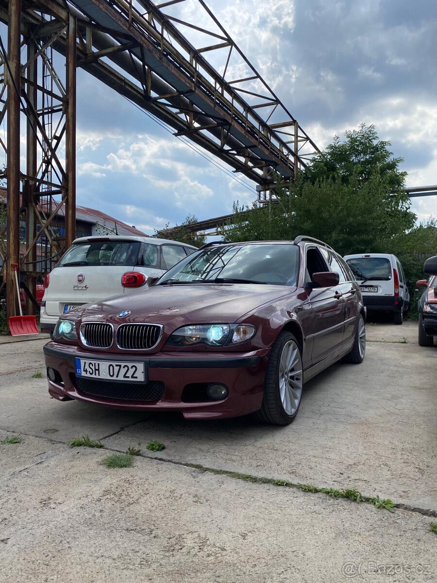 BMW e46 touring Facelift 318i 105kw manual Klima nová stk