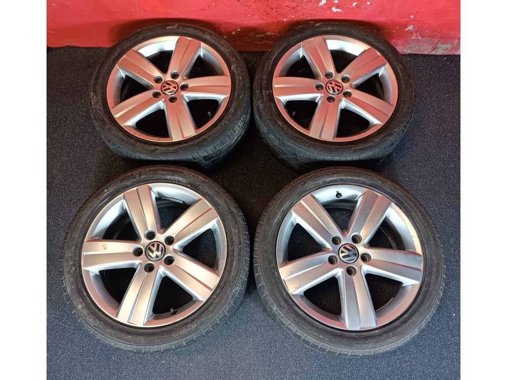 ALU disky VW 5x112 R17 s letními pneu 225/45 R17