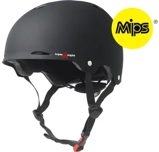 Skate Helma Triple Eight - MIPS Gotham - Black Matte -