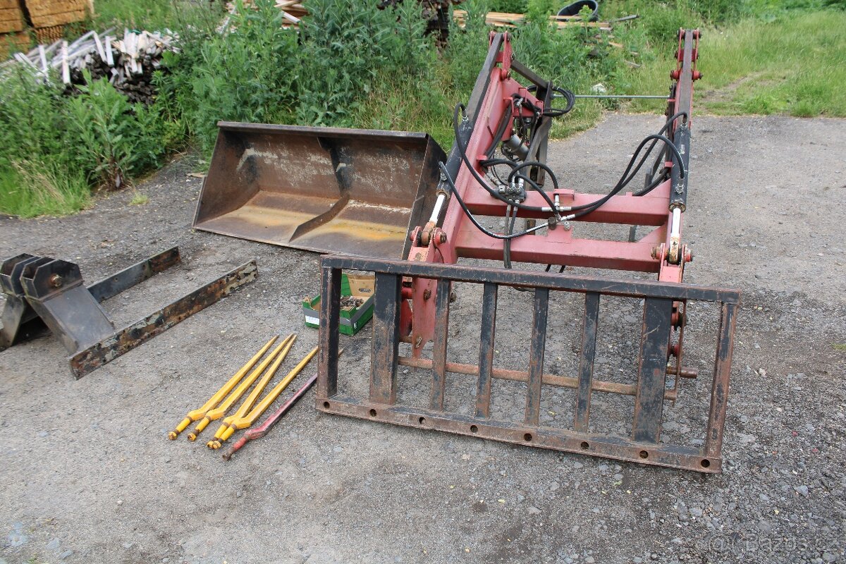 Zetor crystal nakladač tur 5 1700kg lžíce bodce výborný stav