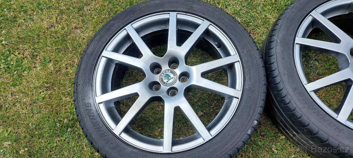 Alu kola Octavia rs spider 5x100 r17.