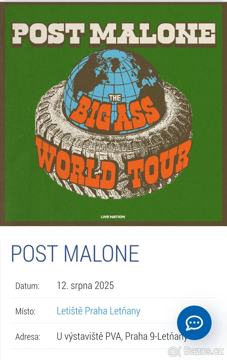 Post Malone - The Big Ass World Tour