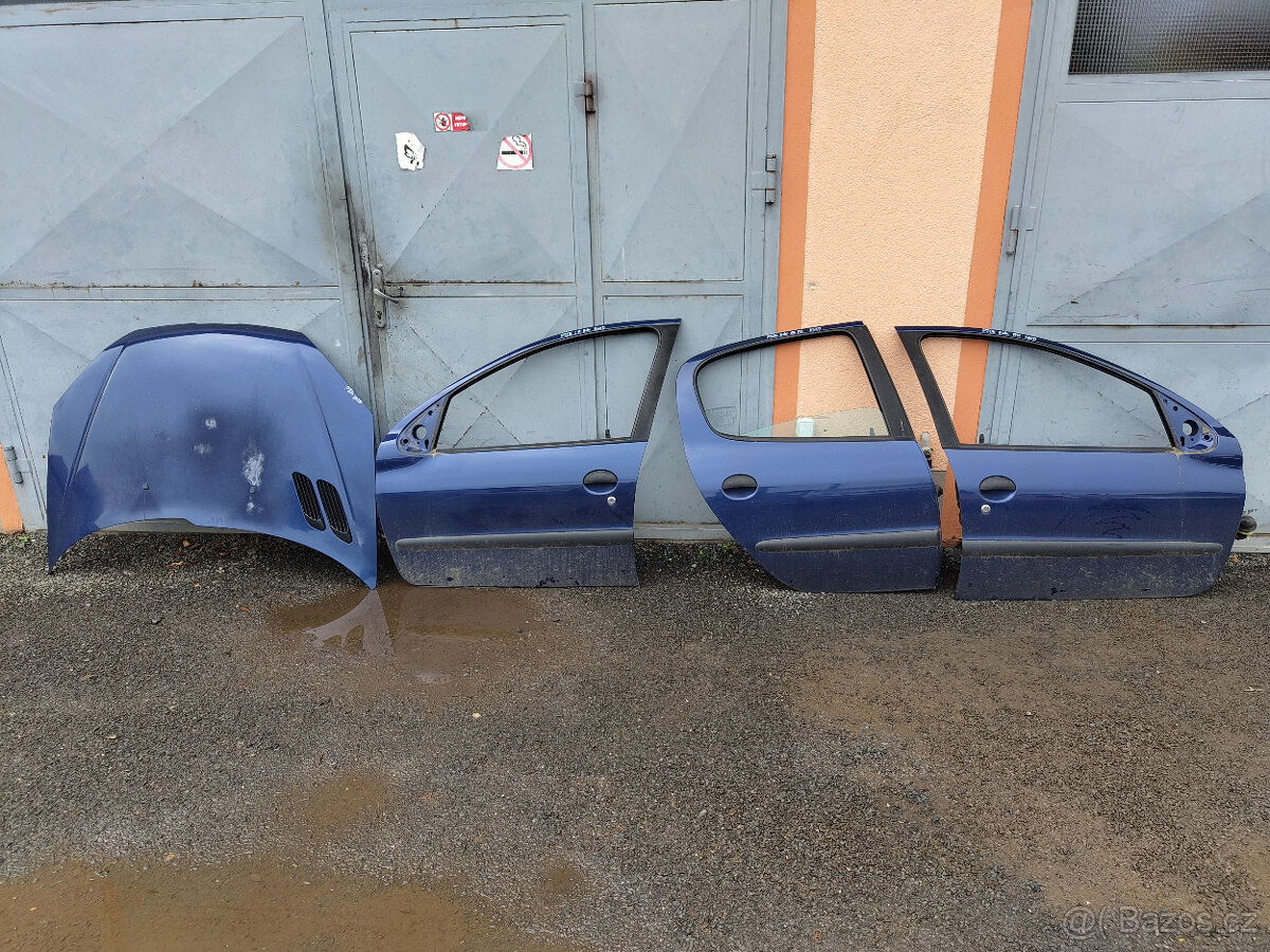 Kapota, dveře Peugeot 206 - EGED