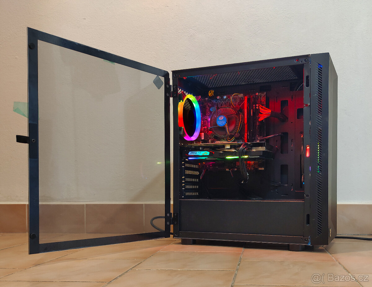 Herní počítač s GTX 1660 Super GAMING, i5, B365, Windows 11