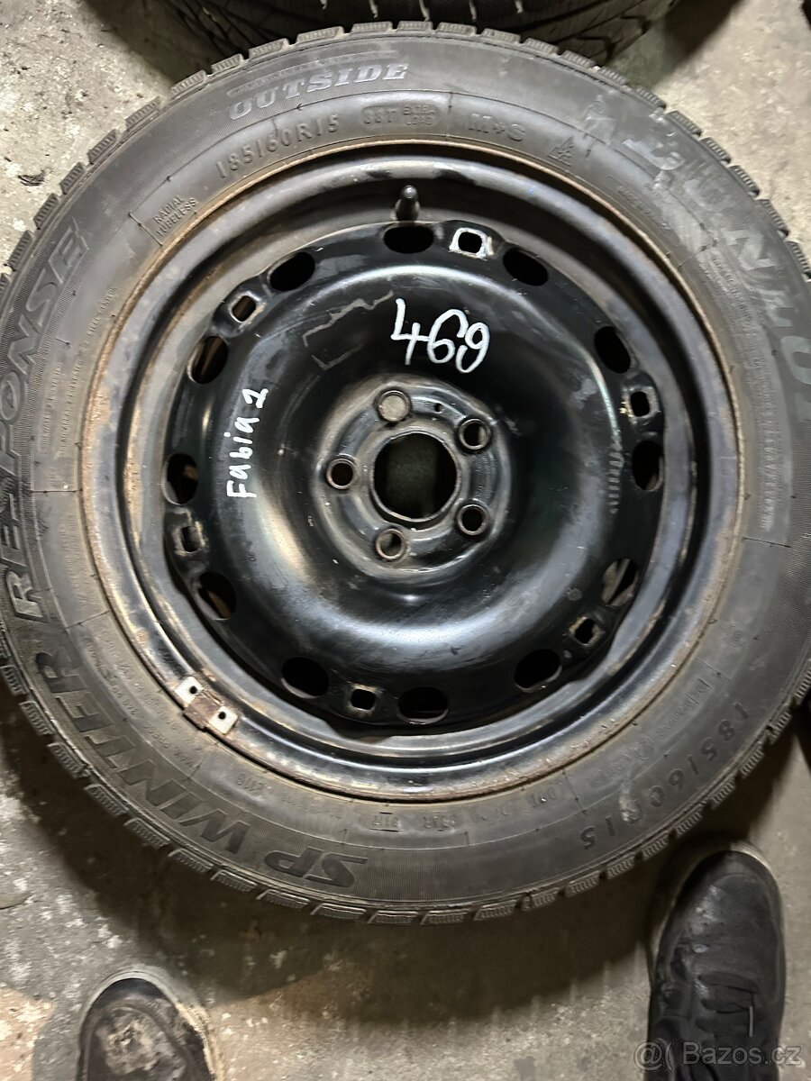 469 zimní kola na Fabia 1