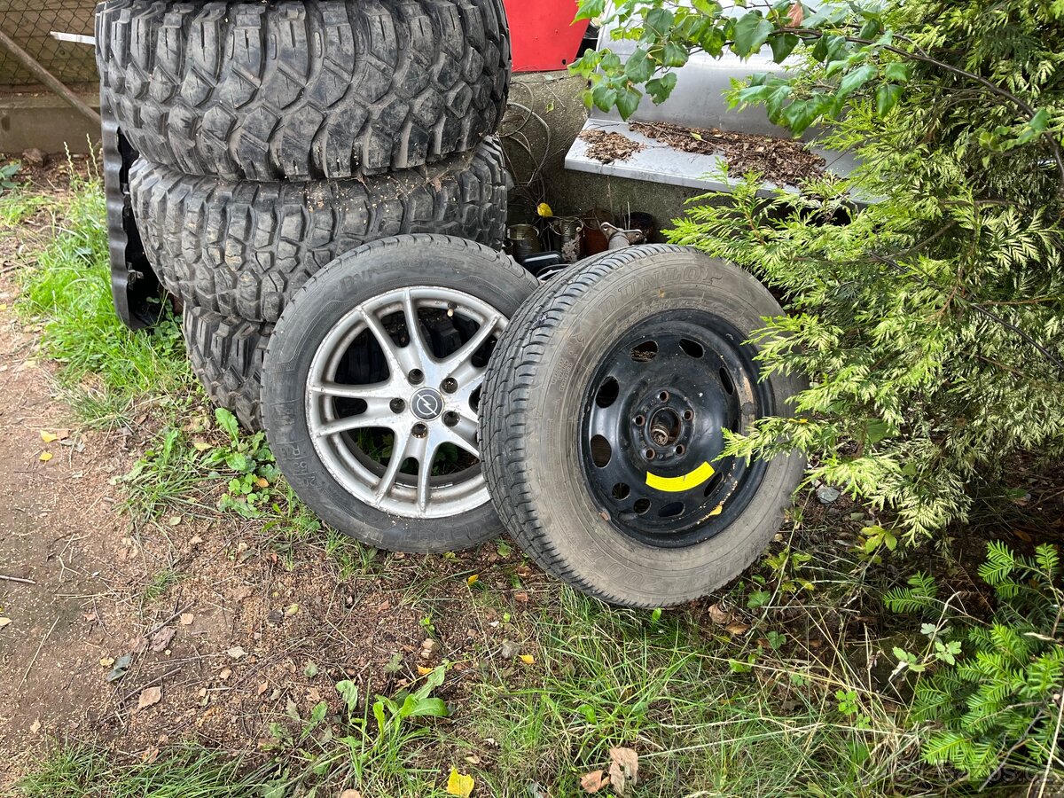 Prodám tyto dvě kola na opel omega