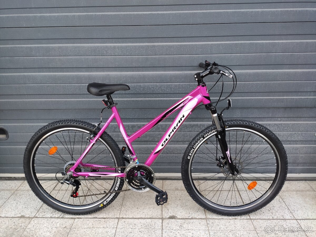 Nové horské kolo Olpran Viola 27,5" SUS Disc s 19" rámem
