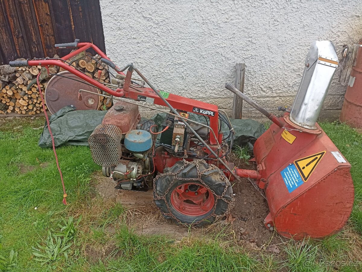 jednoosý malotraktor KOPPL