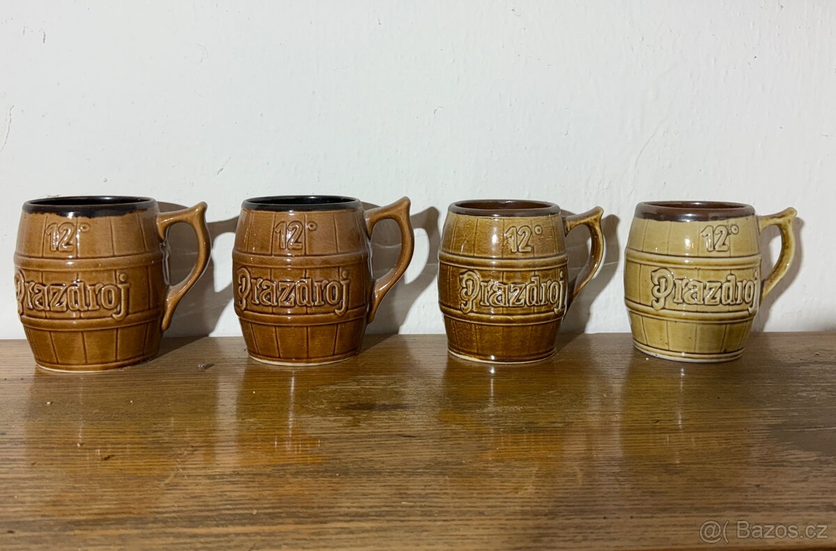 Keramický půlitr Prazdroj