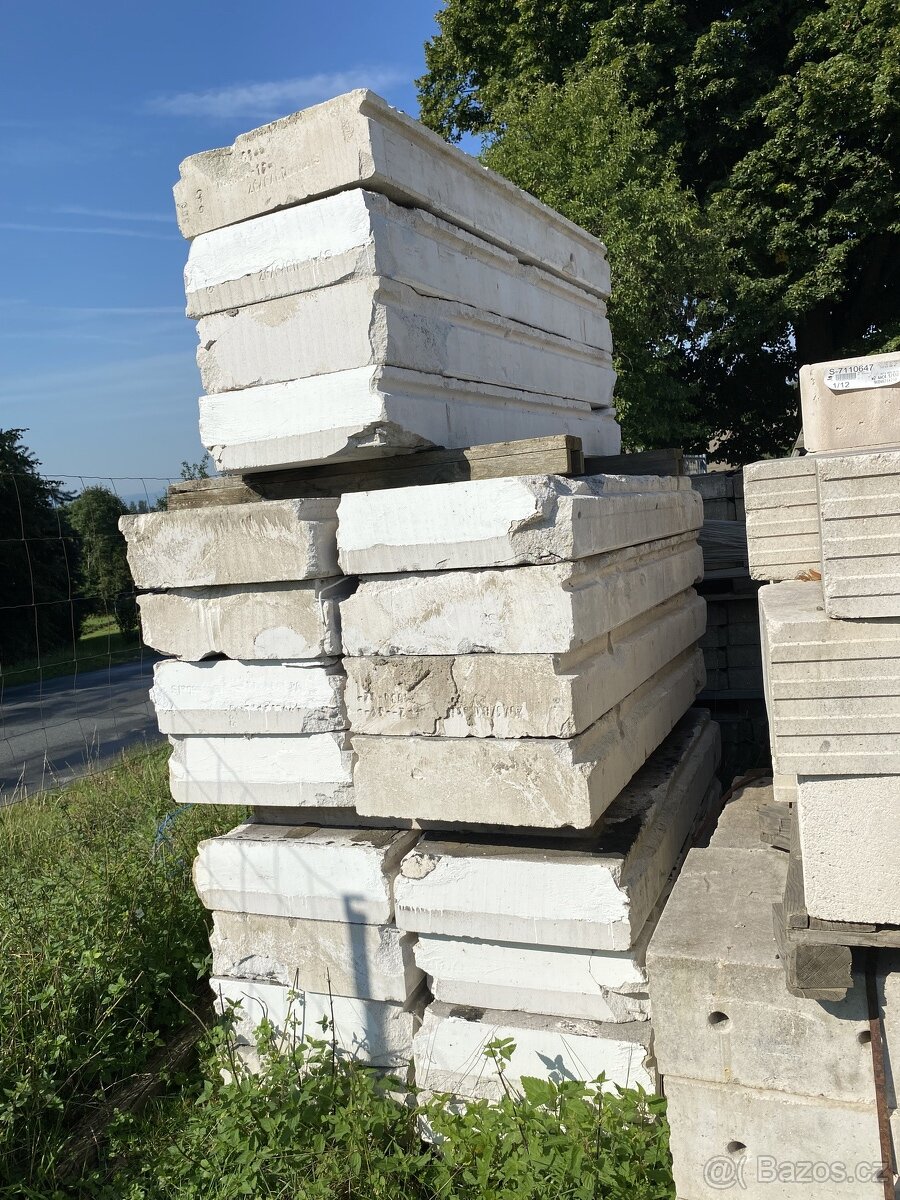 Ytong Xella,samonosne stropni panely 20 kusu,21,3 m2