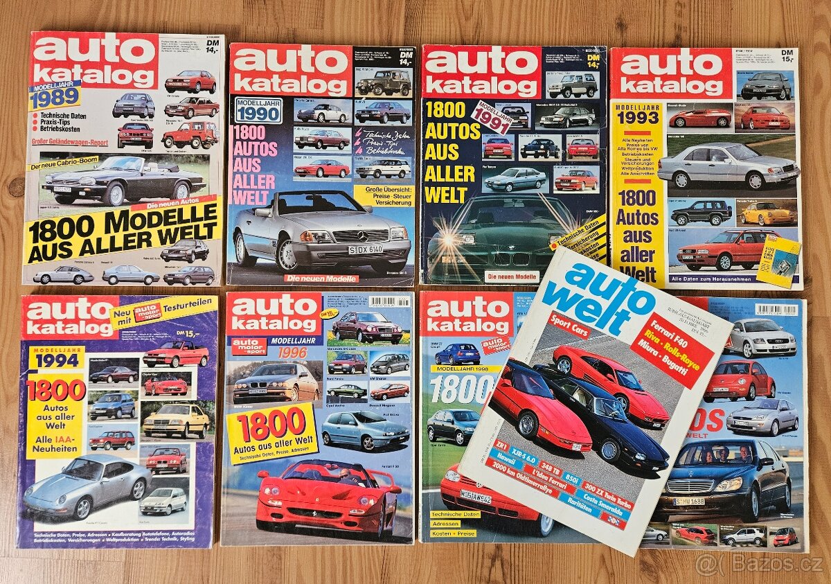 Autokatalog 1989 - 1999