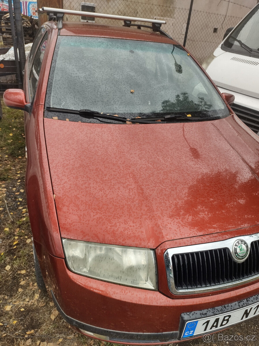 Škoda Fabia combi 1,4i- pěkná