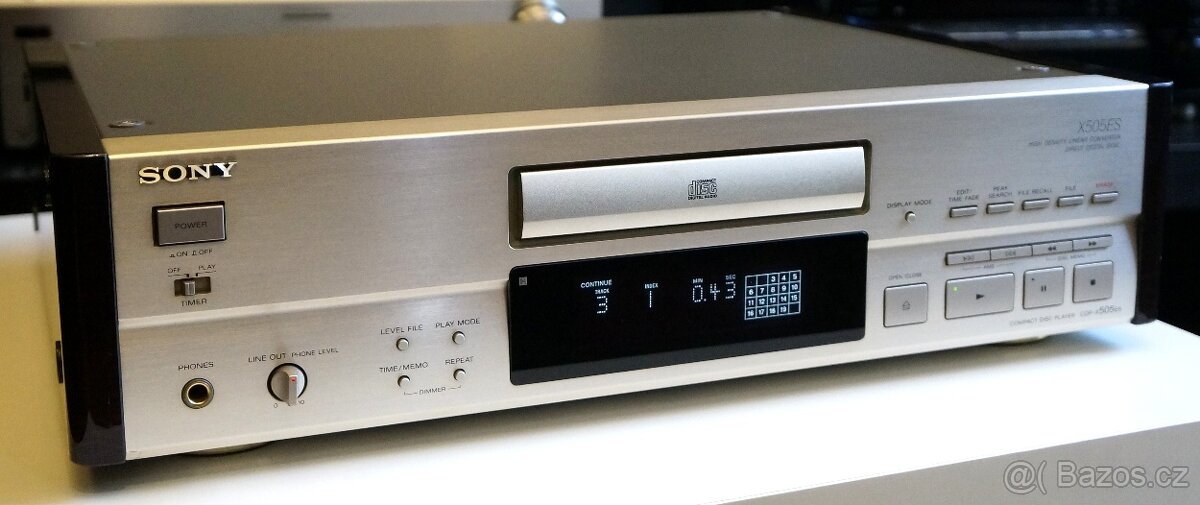 SONY HIGH -END CDP X 505ES