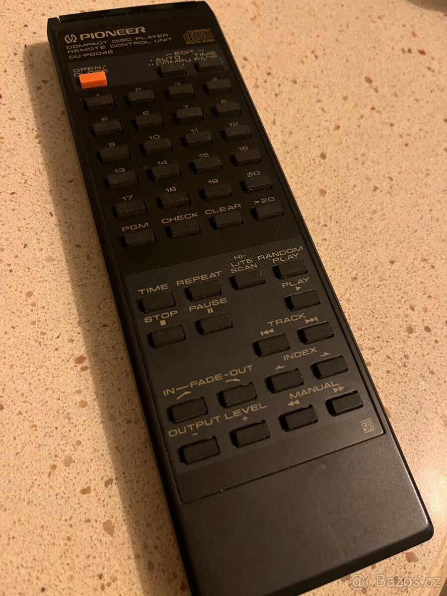 Originální dálkový ovladač CD Pioneer cu-pd042