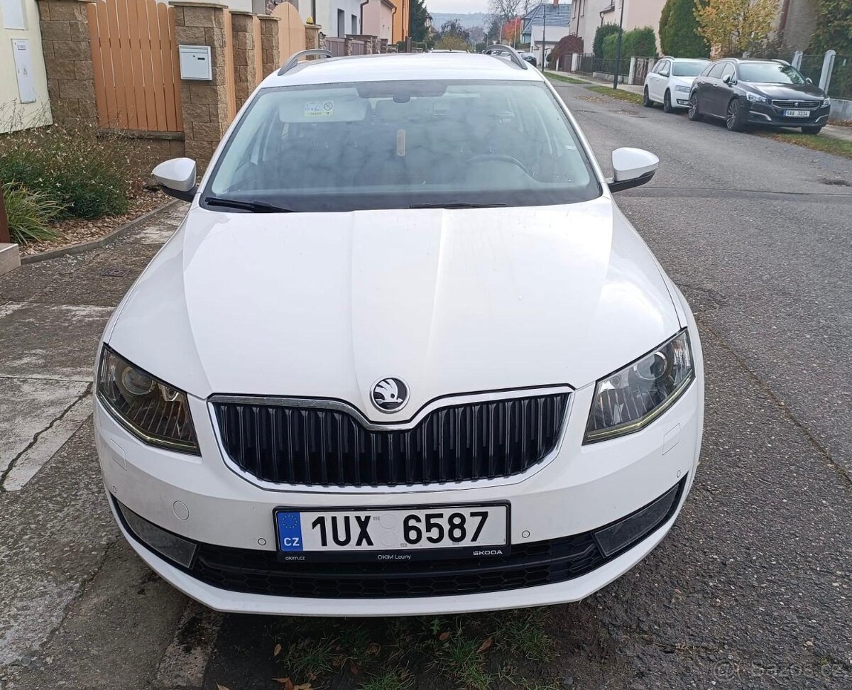 Škoda Octavia combi 2.0 TDi, 110 kW, r.v. 2015, tazne