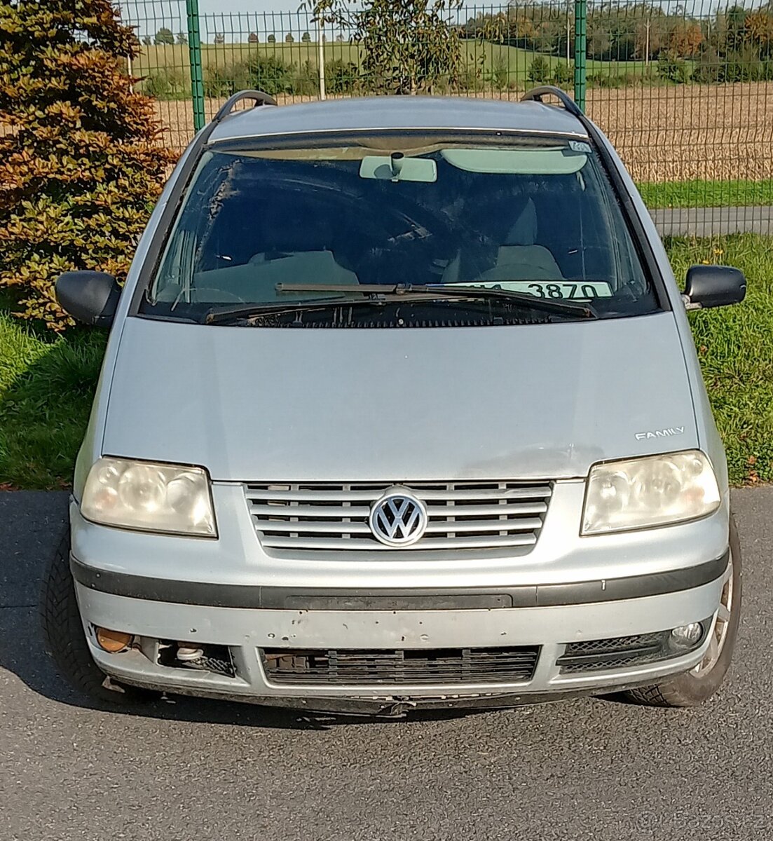 VW SHARAN 1.9TDi,85 a 96kW-POUZE DÍLY,stříbrná metalíza
