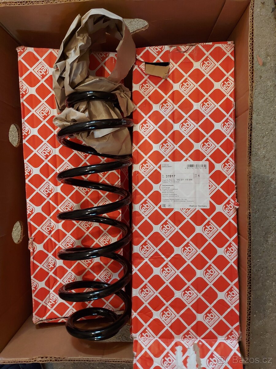 Pružiny zadní vw touran