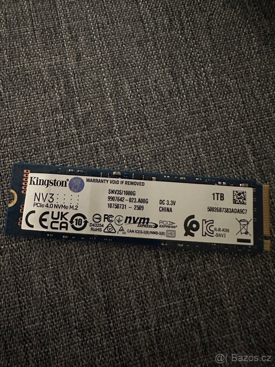 SSD Kingston NV3 1TB NVMe