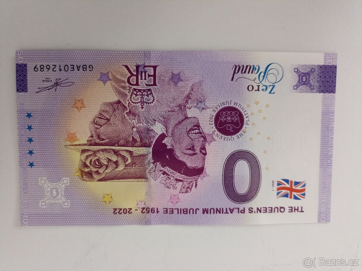 0 Pound Queen Elisabeth II