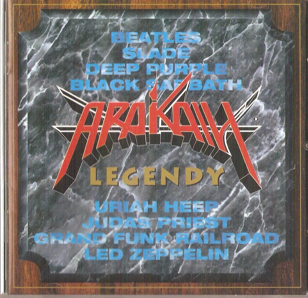 CD Arakain - Legendy (Popron Music 1995)