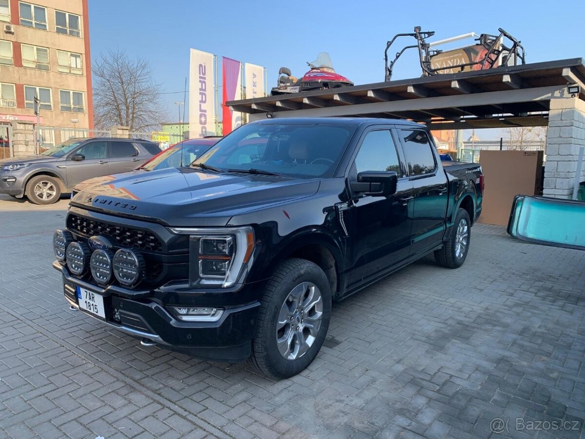 FORD F150 AWD . 5,0V8 , koupeno v ČR , PLATINUM /0256/