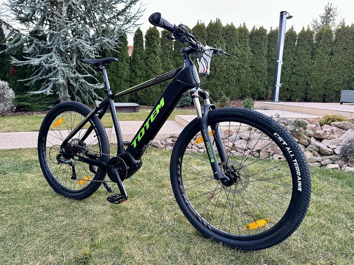 NOVÉ horské elektrokolo TOTEM, rám 19/21”, SAMSUNG 20Ah bat.