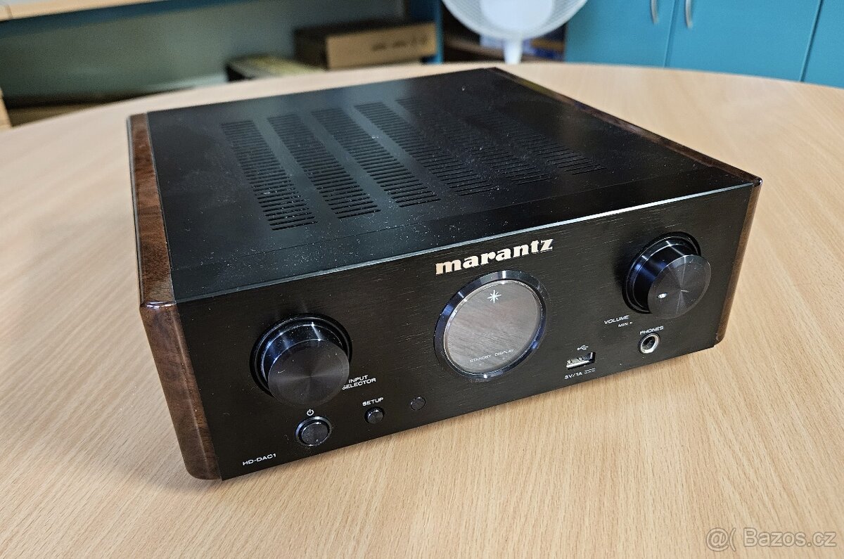 Marantz HD-DAC1, sluchátkový zesilovač + DAC