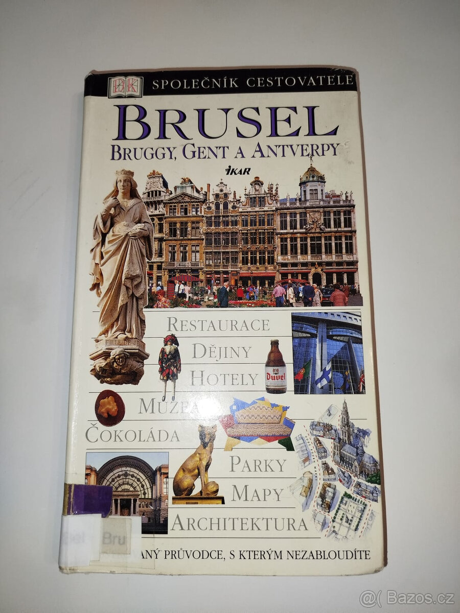Brusel, Antverpy, Gent a Bruggy