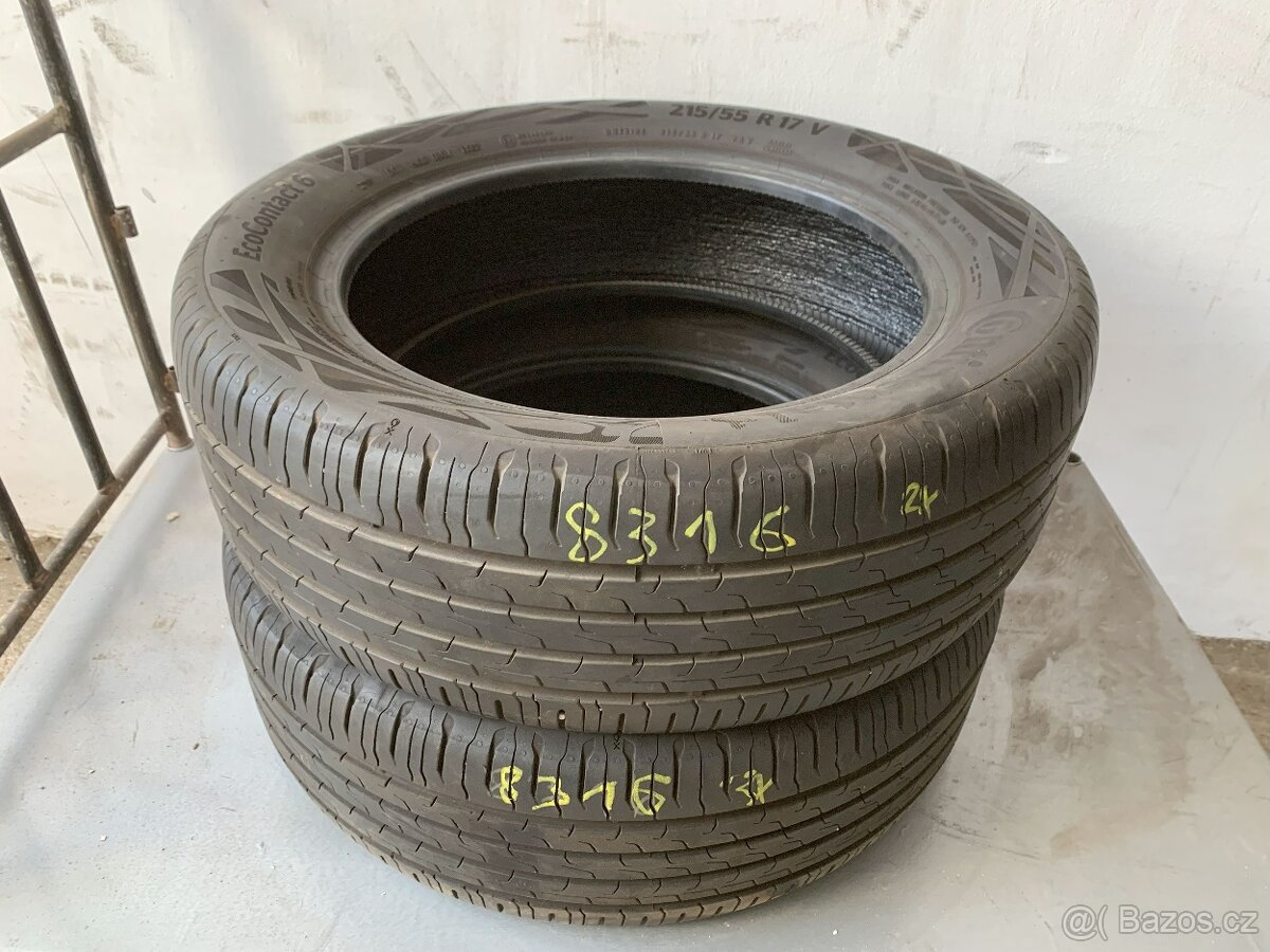 Letní pneu 215/55/17 Continental CEC6 94V sada č.8316