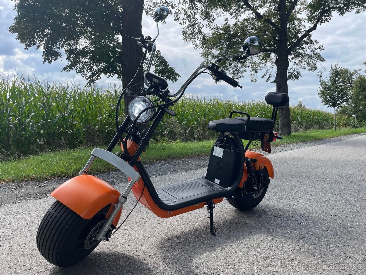 Elektrická Koloběžka 1200w/60v - různé barvy - záruka
