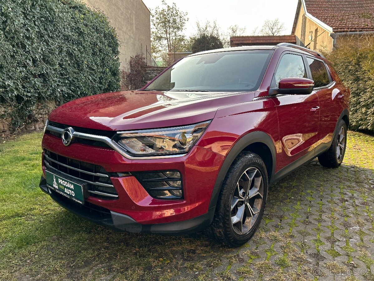 SsangYong Korando 1.5 T-GDi 4×2 ČR 2.majitel NEHAVAROVANÉ