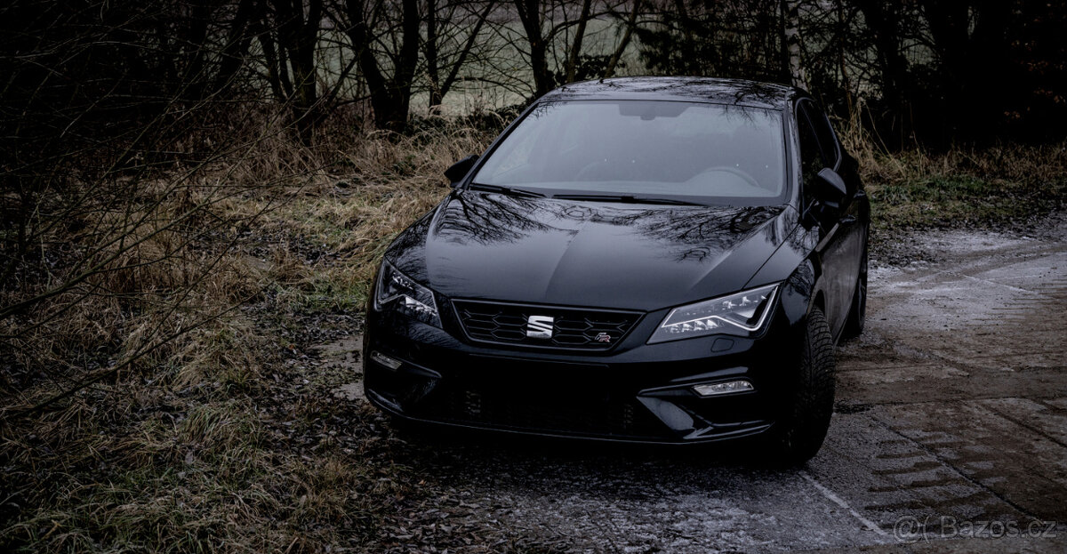 Seat Leon FR Black Matt edition, 150 k, 2020, odpočet DPH.