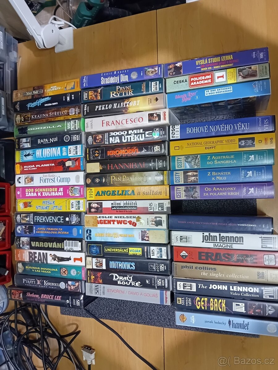 48x originální VHS kazety
