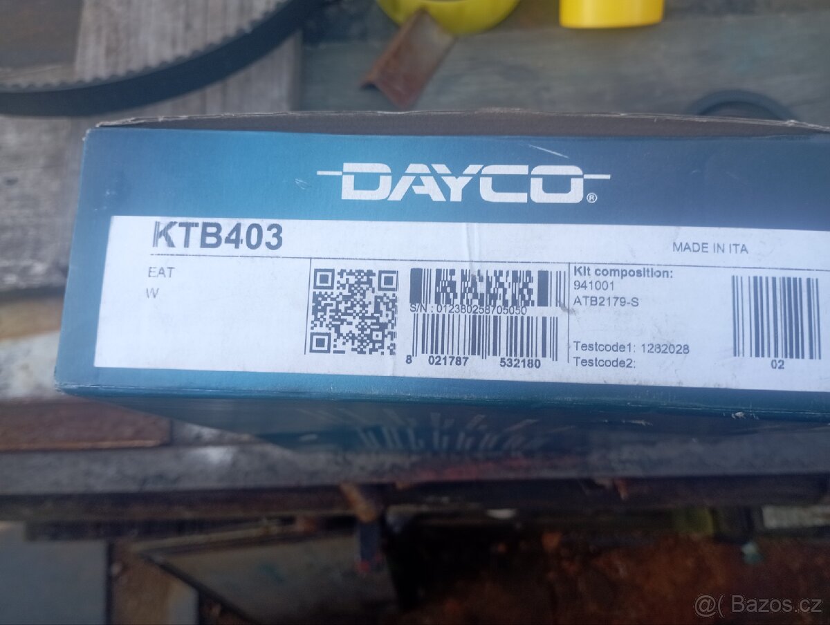 Rozvodová sada wolsvagen1.9D Dayco