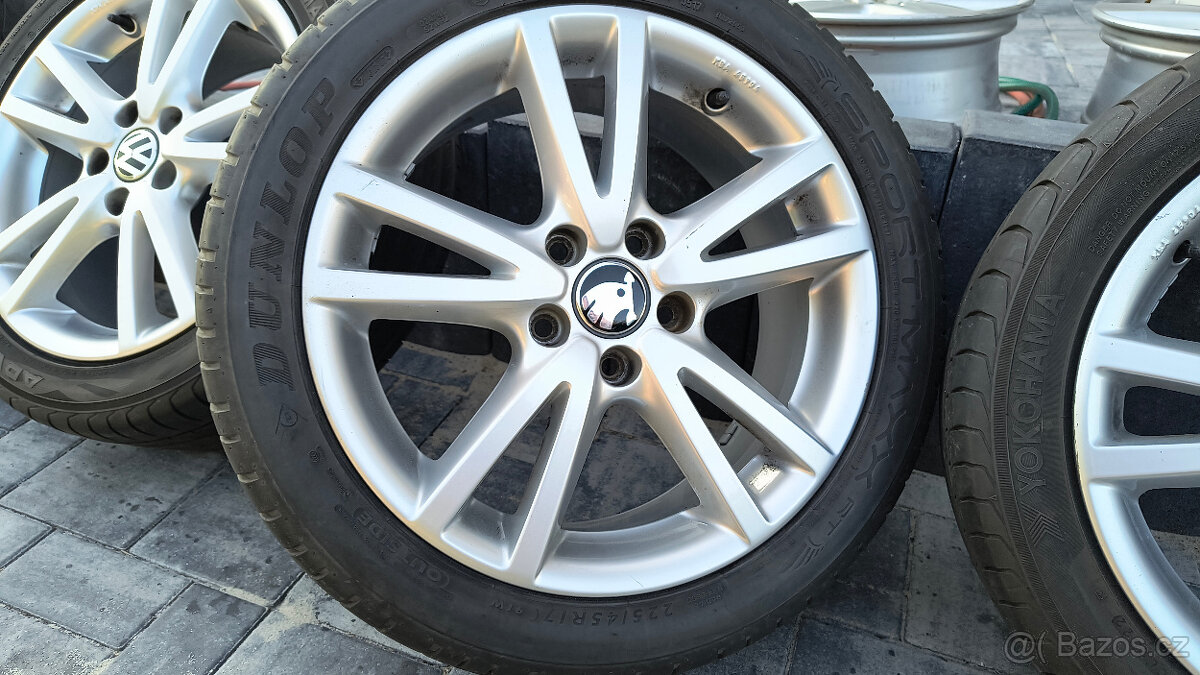 17 original VW GOLF SKODA OCTAVIA II ☀ 225/45 R17