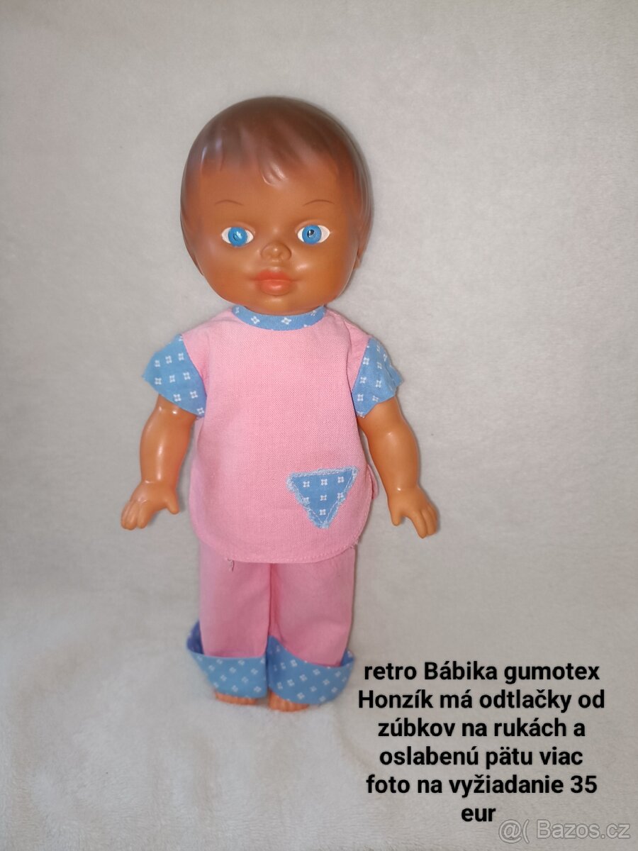 Retro panenka gumotex Honzík