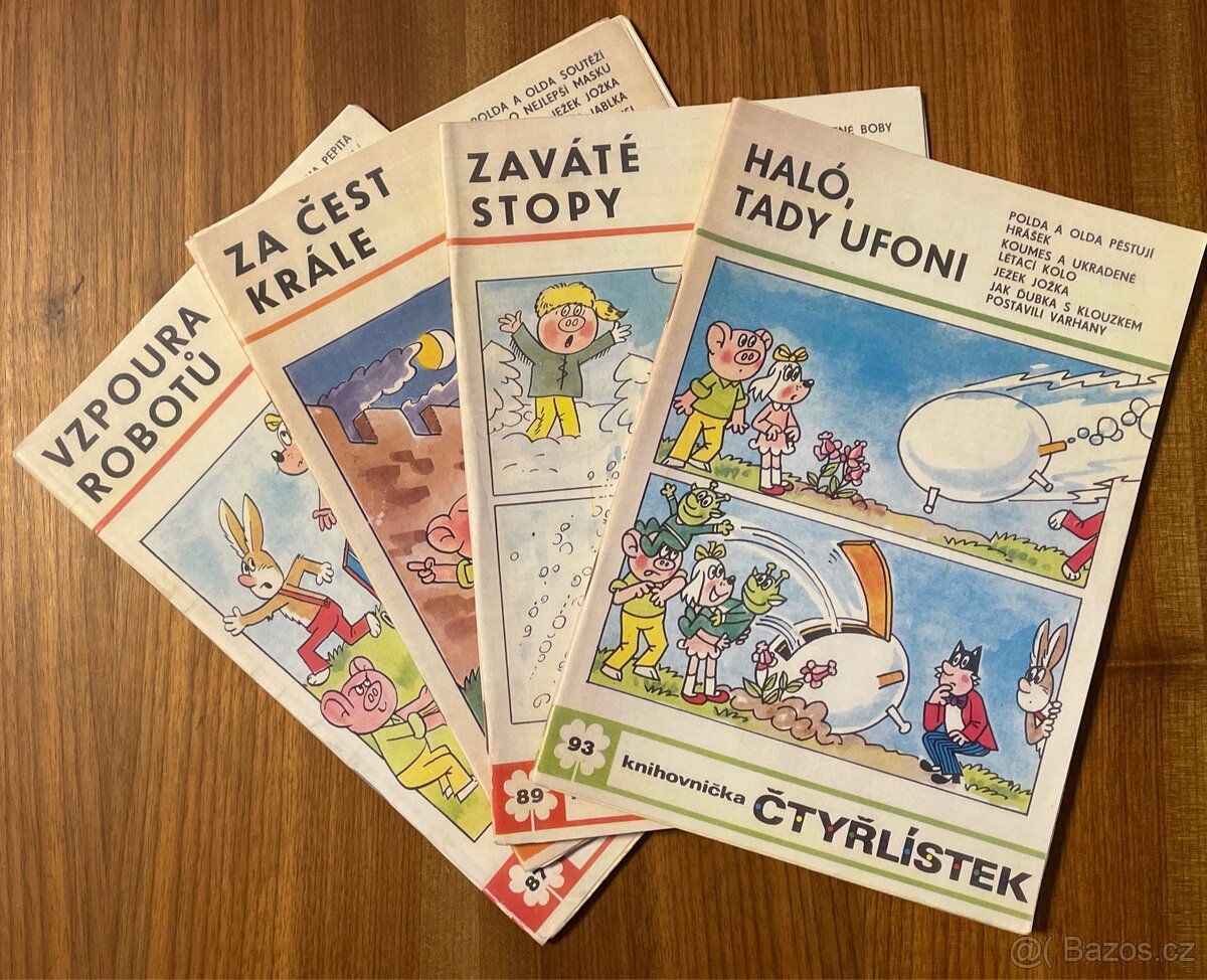 Čtyřlístek 4x - 88, 88, 89, 92 (1980-81)
